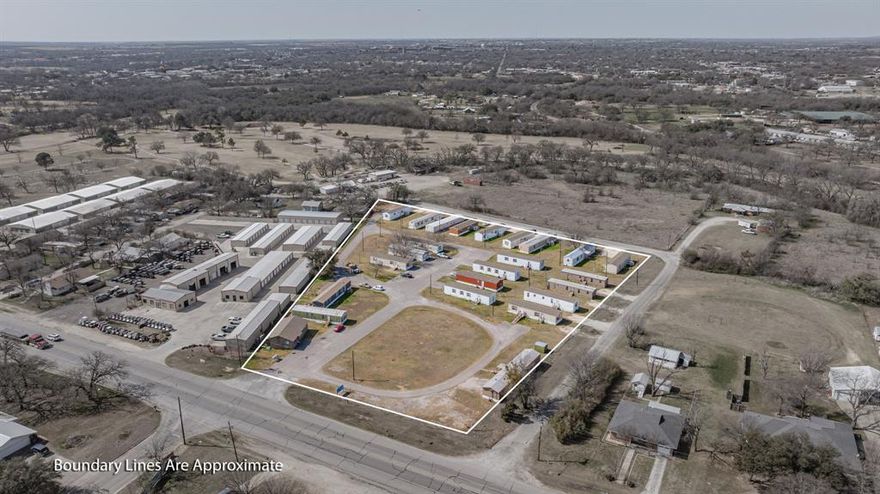 Discover an exceptional investment opportunity with Star Lite Mobile Home Park, located on the outskirts of Stephenville, Texas. This established park sits on 4.2+ acres within city limits and features 23 mobile homes, along with a brick home. There are currently 12 occupied units. This provides a solid income base and room for revenue growth. The property also includes six vacant lots, presenting a unique opportunity to expand the park and increase occupancy. Zoned for retail and commercial business, the park offers flexibility for future development. City water and sewer services are in place, ensuring efficient operations. Star Lite's strategic location provides convenient access to Stephenville's amenities while offering a quieter, community-oriented environment. This mobile home park is an ideal investment for those seeking a stable income property with significant potential for expansion, renovations and value appreciation in a growing Texas market.