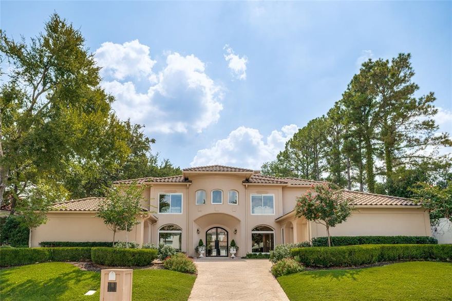 Santa Barbara Elegance in The Downs of Hillcrest. One-owner, impeccably maintained as is estate showcasing timeless design and luxurious upgrades. A striking glass and metal front door sets the tone for this sophisticated residence. Step inside to discover expansive, light-filled interiors enhanced by newer windows—many with motorized window treatments—and a consistent monochromatic white palette throughout. The spacious open layout includes formal living and dining areas, a private study, and an expansive kitchen featuring a newer built-in refrigerator-freezer and dishwasher. The main level also hosts a generous primary suite and a guest suite, offering flexible living arrangements for any lifestyle. Upstairs, two additional bedroom suites provide comfort and privacy. The meticulously landscaped backyard is a private retreat, complete with turf, a Pebble Tec pool and spa, and ample space for entertaining. Additional highlights include: 3-car garage (one garage bay not attached to the house), 2023 HVAC systems, synthetic stucco exterior, pre-poured concrete pad for a future generator. This home will be sold as-is and is in an estate.