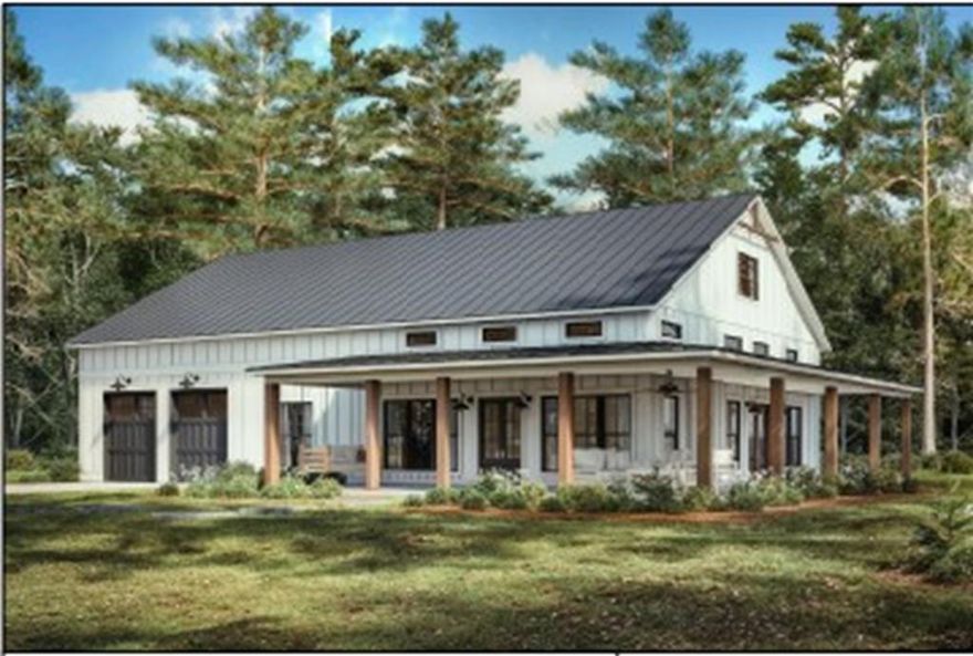 Brand-new construction scheduled for completion in 2026! This thoughtfully designed home will offer approximately 2,000 sq ft of living space, featuring 3 bedrooms and 2 bathrooms, along with a 2-car carport. The home showcases a beautiful wrap-around porch, perfect for enjoying the peaceful setting on just over 2 acres.

A private well and electric are already in place, and construction is expected to begin soon. Buyers who secure the property early may have the opportunity to negotiate select changes and finishes, allowing for a more personalized build.

For added flexibility, the property will also be offered as a vacant lot until construction begins—ideal for buyers who prefer to design and build their own home. Don’t miss this opportunity to own a brand-new home or build your dream residence on a spacious parcel of land.