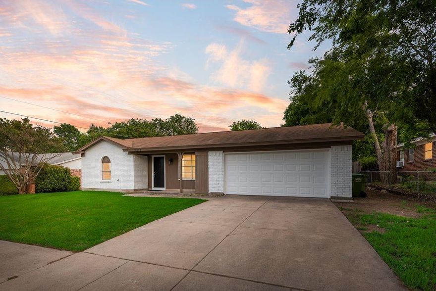 Owner financing is available with 10% down at 9.0% for 30 year amortization and 5 year term. ITIN or Self Employed welcome also. Come view this upgraded and updated stunner with 3 large bedrooms in desirable Birdville ISD. Home has just received a long list of improvements and upgrades. Enjoy a modern style kitchen with white quartz counters, stainless steel appliances and shaker style cabinets. The flooring in worry free luxury vinyl plank flooring. Both bathrooms have been refreshed with new fixtures. The HVAC system is an efficient new model.