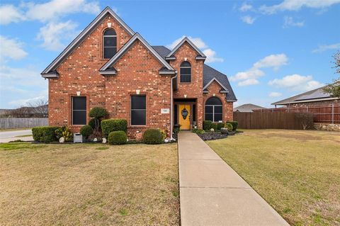 A home in Cleburne