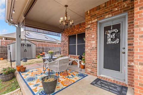 A home in Cleburne