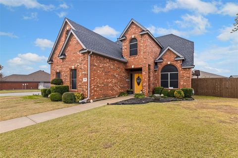 A home in Cleburne