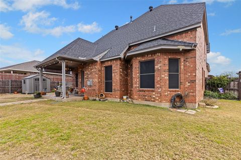 A home in Cleburne