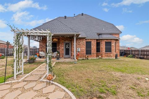 A home in Cleburne