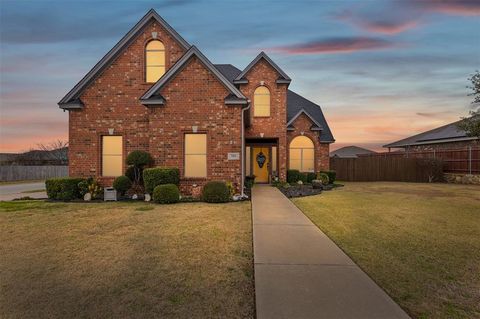 A home in Cleburne