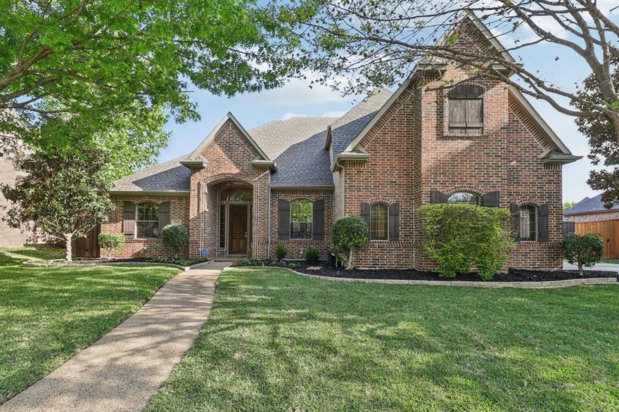 Stunning Rolling Ridge Estates home with pool, spa, and exceptional living space in the heart of Murphy. Featuring 4 bedrooms, 3.5 baths, and 3,721 sq ft, this well-maintained home offers a private study, media and game rooms, and two dining areas. Updated kitchen with new showcase cabinets, quartz counters, and new hardwoods throughout the downstairs. The primary suite includes a jetted garden tub, linen storage, and custom closet, while a tankless water heater provides significant energy savings and reduced long-term costs. Enjoy a resort-style backyard with heated pool and spa, cabana, covered patio, and outdoor kitchen—perfect for relaxing or entertaining. Ideally located in sought-after Plano ISD near shopping, dining, and major highways—offering the perfect blend of comfort, style, and location.