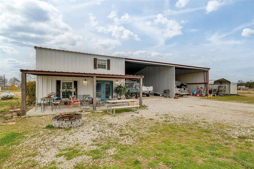 You've got to come see what hit the market in Winnsboro LA!  Beautiful 2 story  barn dominium style home with 2 bedroom and 2 bathrooms on a sprawling 21 Acres!  If you can have too much storage, than this place takes the cake! 
With over 1,900 sqft of storage! You can put a tractor, an additional 2 vehicles etc! Also, there's an additional 23x7 ft covered storage with pull down doors. Including another 2-car car shed and also a nice sized metal building! 
Pull down the long driveway up to your new home.  Step up onto the 12x24 covered porch and inside. On the first floor is a large open living room with beautiful stain concrete floors! Also, there’s a large bedroom and bathroom downstairs. Head on upstairs, or take the Elevator! 
On the second story you met with the main part of the house with a wide open kitchen and living room concept. With beautiful wood cabinets in the kitchen, a nice sized island bar in the middle and all stainless steel appliances. This is one of those kitchens you’re going to love to be at! Off of the kitchen is a nice cozy living room area that you’re sure to wanna sit and relax. 
The master bedroom is big with a large master bathroom with a huge Jacuzzi tub!   Theres also Great well water! You wont want to go get bottled water anymore because this water is good! However if desired, you also could easily tie into community water. 
Step onto the covered porch and as they say let the world go by…! With nothing behind you but Woods and open Pasture you don’t have to move to Texas to have this, You can have it right here! Set your appointment to come check this place out!