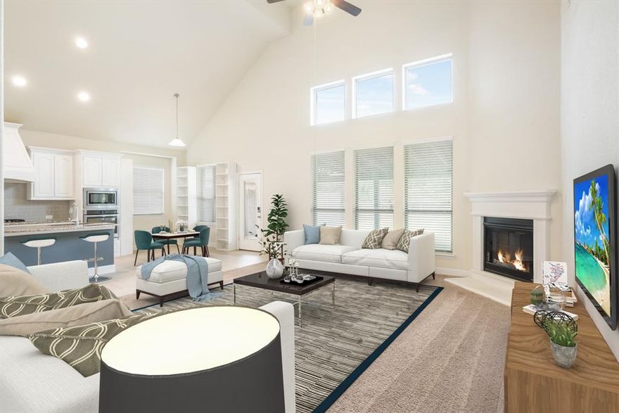 Welcome to highly-sought Melia Ranch subdivision. This well-designed home has an open floor plan. On the first level a kitchen with gas cook top, stainless steel appliances, a generous island with seating, walk-in pantry, granite countertops, & breakfast area will please any chef. On the first floor a formal dining room, an office, utility room, and half bath are found, along with the primary suite which offers a large bath with garden tub, separate shower & huge walk-in closet. Upstairs two bedrooms, a full bathroom, and a spacious game room complete the interior. The .267 acre lot provides space for a garden and lots of room for play, and it is fully sprinklered. A large covered patio is the perfect location for cookouts! This prime location is just minutes from Tierra Verde Golf Course & Country Club, MLK Sports Complex, as well as an abundance of shopping and restaurants.