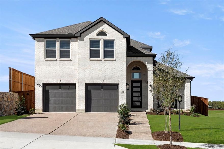 MLS# 21077614 - Built by First Texas Homes - Ready Now! ~ The Caroline 2F offers 5 bedrooms, 3 bathrooms, and 2683 sq. ft. of thoughtfully designed living space that adapts to your needs. From everyday routines to special moments, this layout is built to support how you live — with comfort, functionality, and style in mind. Features like a flexible layout with dedicated flex and dining rooms, a spacious gourmet kitchen with butler’s pantry, and a covered patio—perfect for outdoor living create a flexible foundation for personalization and convenience. Whether you're relaxing, hosting, working from home, or simply enjoying daily life, the Caroline 2F provides the right spaces in the right places. Some of the upgrades this home offers are Faux Blinds, a Painted Island, The fireplace wall has Stunning floor to ceiling tile, Beautiful Luxury Vinyl Plank in family room and raised ceilings. Available in select First Texas Homes communities across DFW, this plan can be tailored with a variety of structural options and design finishes. Explore the Caroline 2F today and discover how First Texas Homes makes it easy to create a home that feels truly yours.