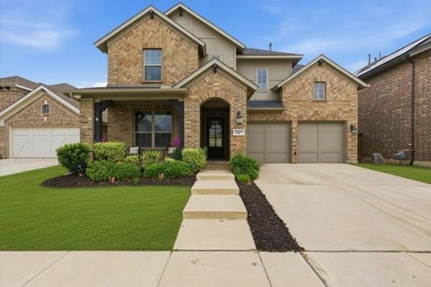 Welcome to 2605 High Bluff Drive in the heart of Mansfield—where space, functionality, and lifestyle come together. Built in 2020, this beautifully designed 4-bedroom, 4-bath home offers 3,291 square feet of thoughtfully planned living, with each bedroom featuring its own private bathroom for ultimate comfort and privacy.

The flexible layout includes a desirable mother-in-law suite, two spacious living areas, and a dedicated media room—perfect for entertaining, relaxing, or hosting game nights. A built-in bar area adds an extra touch of charm and convenience, creating the ideal setup for gatherings both large and small.

The kitchen flows seamlessly into the main living space, making it easy to stay connected while cooking or entertaining, and features ample counter space and storage for everyday functionality. Large windows throughout the home fill each room with natural light, enhancing the open and inviting feel.

Step outside to your covered patio featuring a built-in granite outdoor kitchen with sink—ready for weekend BBQs, outdoor dining, and evenings spent unwinding in your private backyard space.

Located in a community known for its sought-after amenities, residents enjoy access to features designed for both relaxation and recreation, creating a true neighborhood lifestyle experience.

Conveniently situated near shopping, dining, parks, and major roadways, this home offers the perfect balance of comfort, space, and accessibility—ideal for both everyday living and entertaining.