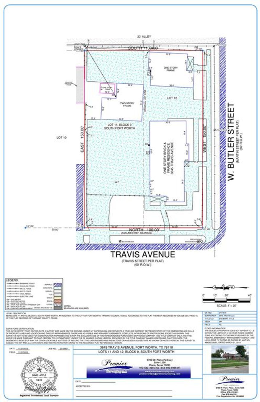 ***Please Reade Carefully Before Calling Agent 

New Build or Reno opportunity close to TCU  

1) Property is only Lot 11, not the adjacent lot 12. 
2) Property consists of 1 structure that contains a garage, office in the back with a bathroom, a attached car port, and a 2nd floor residence on the 2nd floor with 1 bed and 1 bath. 
3) Garage cannot and will not allow entrance to it from butler street ( through lot 12. ) This basically makes the garage not usable for cars. 
4) Seller originally wanted to convert the building all together into 1 big residence, or 2 since its a duplex zoning. 
5) You can also knock it down and put a new build of either single family or duplex
6) The structure is uninhabitable, please use caution when visiting 

Located in the desirable South Fort Worth area. Zoned as a duplex, it features a two-car garage, one unit above the garage, a small attached rear space, and a fully fenced 0.34-acre lot with both garage and carport parking. A storage shed is also included, providing added convenience and functionality.


Important: The property offered for sale includes only Lot 11, Block 9. Lot 12 is not part of this transaction. For precise property boundaries and additional details, please refer to the attached survey.
Cash or hard money only.