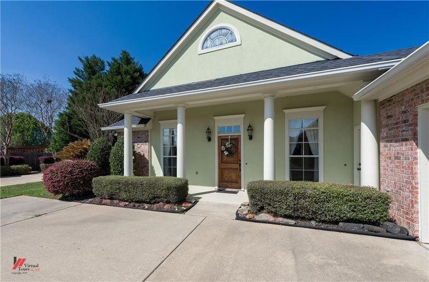 Pristine condition for this Brunswick Place home located on quiet cul-de-sac open floor plan with formal dining and kitchen open to family room. Light and airy kitchen with pretty cabinetry and corner sink with windows. Great storage. Downstairs master, master bath with handicap accessible shower. Additional bedroom and bath downstairs. Upstairs with landing, huge bedroom and full bath with skylight. Lovely covered patio and private yard. New roof 2017. A must see!!