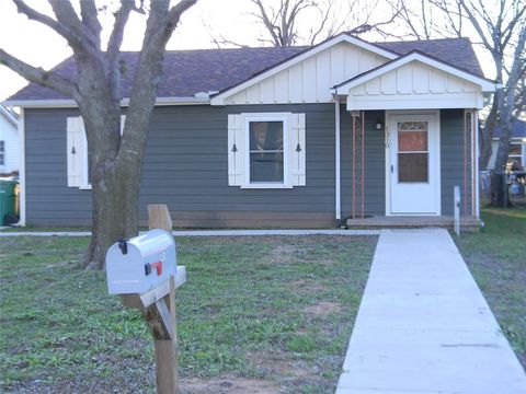 A home in Sherman