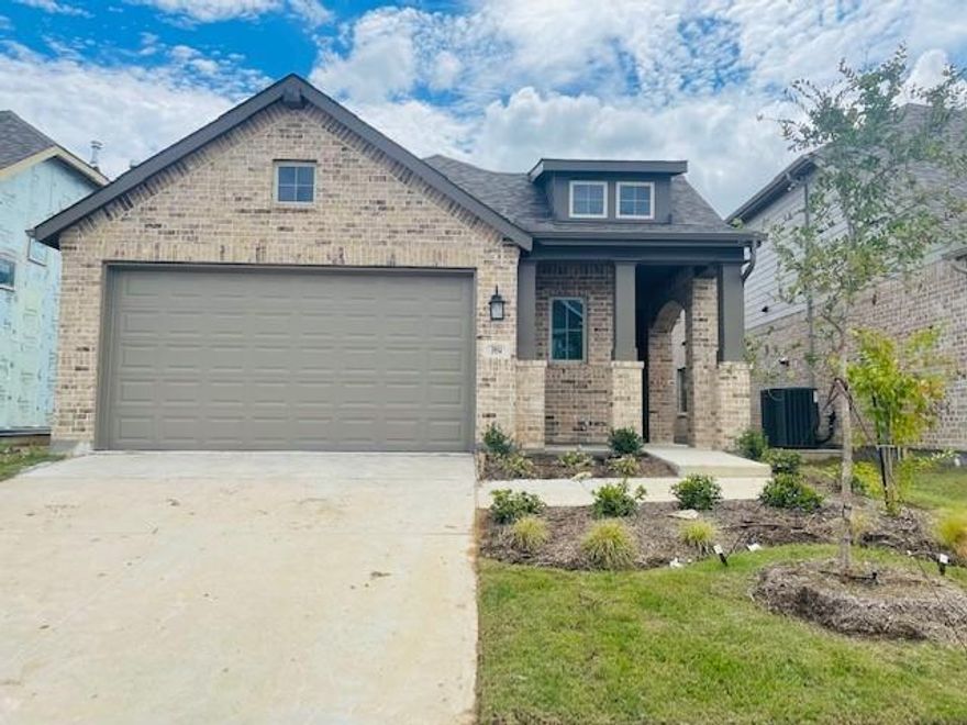 This is a beautiful HIGHLAND HOMES. Great location. easy access to hwy 75. It's on the other side of Texoma Medical Center.  Minutes from Sherman. 

Gorgeous 3 bedrooms and 2 full baths, vary new home. Great floor plan, Higher ceilings, ceiling fans, split bedrooms, stone countertops, and much more up grades for the property. Come to check it out, and it's vacant ready for move in.  

Refrigerator is included for the lease.