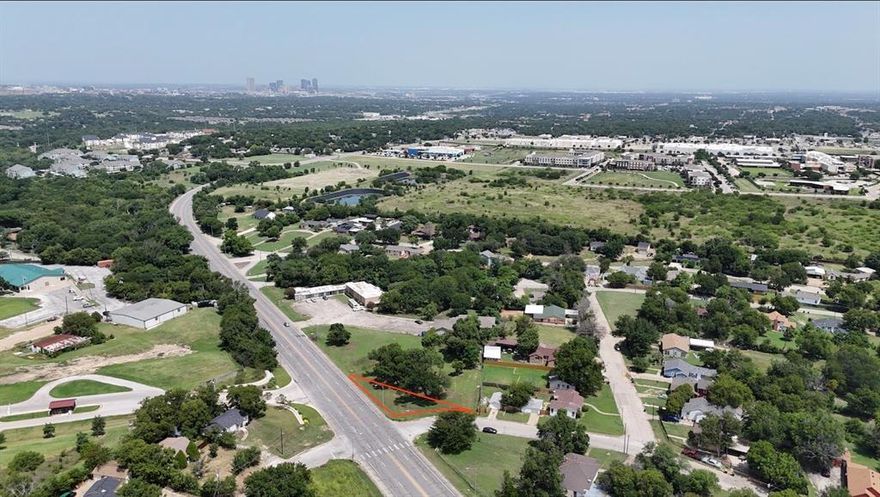 Opportunity knocks with this 0.0670-acre residential lot (A-5 zoning) located directly across from the iconic TX Whiskey Ranch in Fort Worth. Positioned on a well-traveled road with high visibility, this lot offers great potential for a creative investment project. Surrounded by ongoing development and just minutes from Downtown Fort Worth, this site combines accessibility with character—making it a unique find in a fast-growing area.