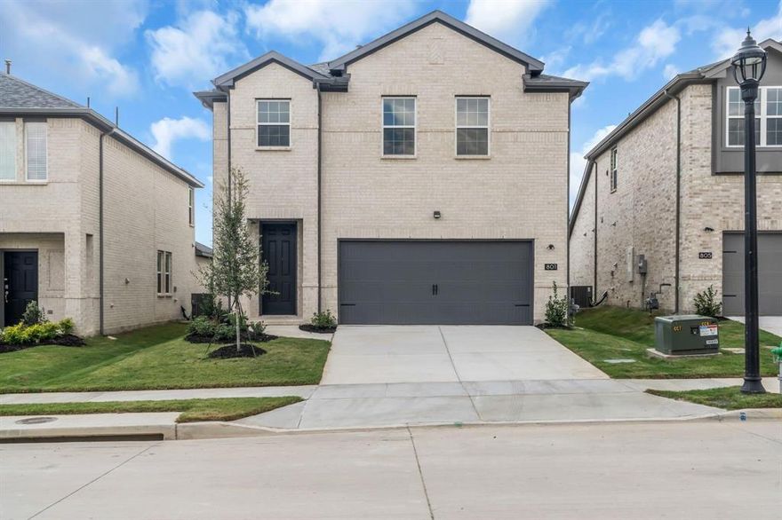 Beautiful 4-2.5-2 available beginning of December!  Located in the AnaCapri resort style neighborhood, this home offers quartz countertops, gas cooktop, ceramic wood look tile, and so much more!  The open floor plan is perfect for living and entertaining!  The neighborhood features amenities that include a fitness center, parks, playgrounds, party rooms, pools, water slides, trails, and more!  Top rated Anna schools and easy access to Hwy 75, shopping, and restaurants make this home an incredible place to live!  App fee is $48 for 18 & up; pets considered on a case by case basis by owner - weight & breed restrictions apply.