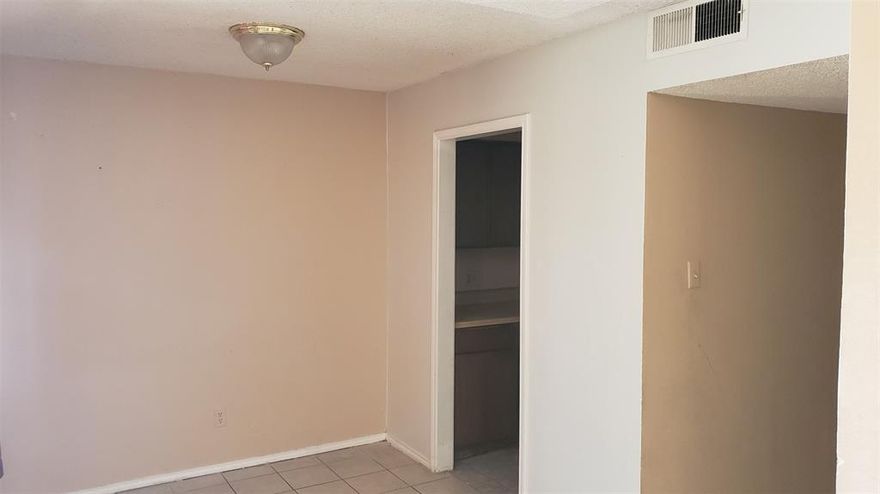 Cute one story 2 bed 1 bath home.  Beautiful vinyl flooring all over the house. Close to I-30.