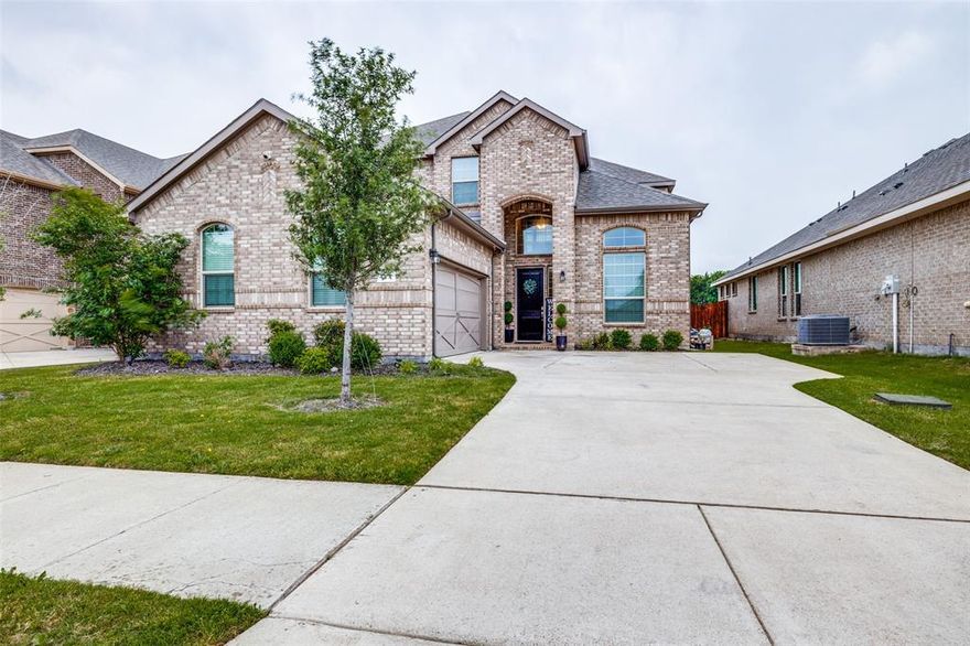 The perfect blend of sophisticated elegance and modern amenities, this home is sure to impress.  As you enter the home you are greeted with high ceilings that flows into the living room and open concept kitchen.  The stunning kitchen is designed with function and style complete with granite countertops, decorative lighting, plenty of cabinet space, and walk in pantry.   A masterpiece of design, the cozy living room features hardwood floors, a cozy fireplace, and large windows for all the natural lighting.  This lightly lived in home is complete with 4 bedroom, two living areas with two additional flex rooms.  The additional rooms are perfect for an office space for working from home,  and an additional room which has been substituted as a media room. This community includes a playground, walking trails, and community pool to beat that summer heat.   Come and take a look today!