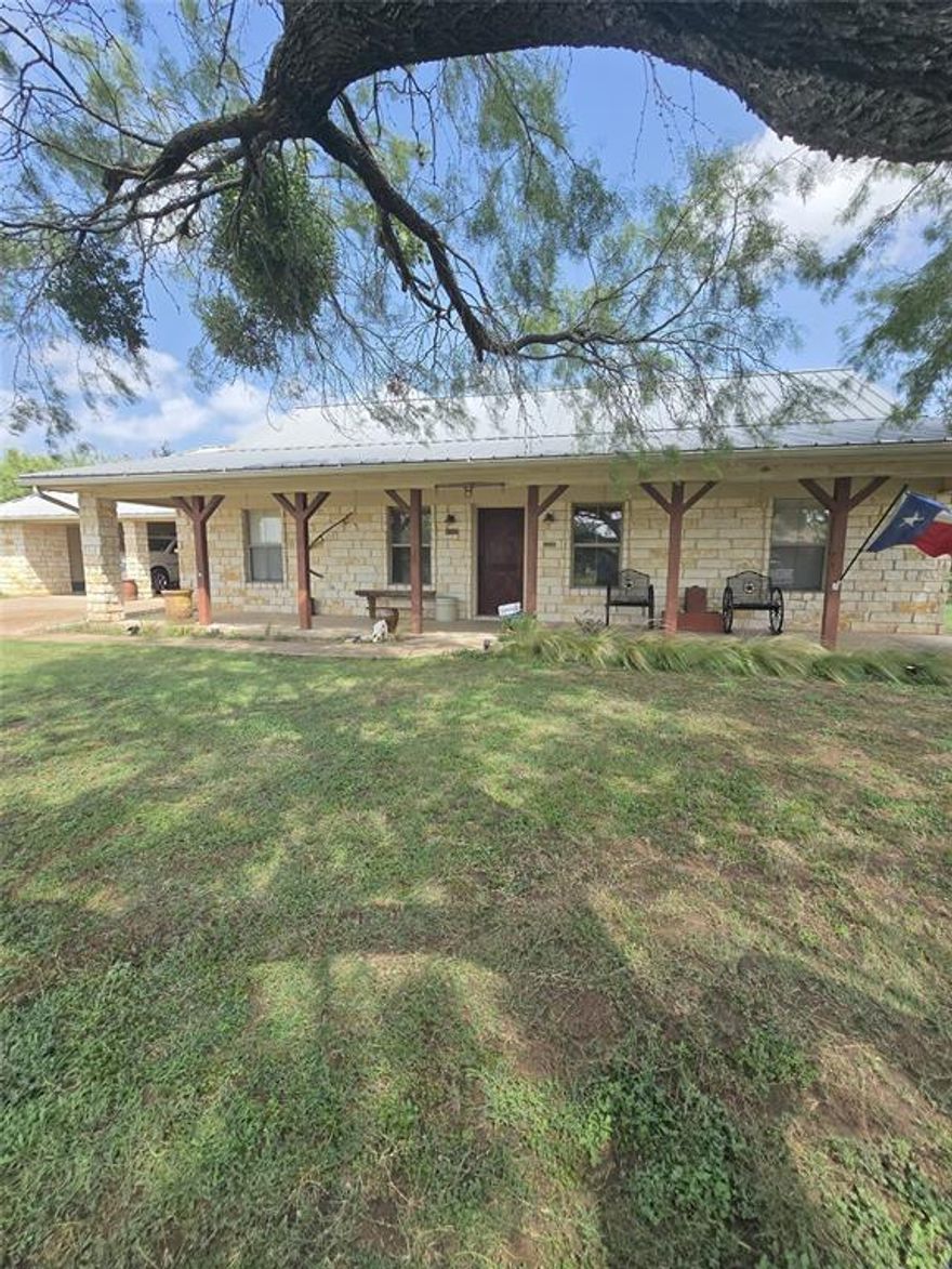 Welcome to a truly one of a kind property that brings together timeless craftsmanship, modern comfort, and the peaceful charm of country living. All just minutes from the shores of Lake Granbury. Nestled on a unique lot in a quiet, established neighborhood, this home offers space, privacy, and the kind of versatility that fits any lifestyle.

Step inside to an inviting open concept layout designed for both relaxation and entertaining. The large primary suite features a walk in closet and a spacious bathroom, creating the perfect private retreat. A comfortable second bedroom serves family or guests with ease, while the expansive game room opens the door to endless possibilities, use it as your entertainment hub or convert it into a third bedroom to suit your needs.

Adding even more value is the detached guest home. Perfect for multigenerational living, a private Airbnb, or a peaceful in law suite. Complete with its own bedroom, full bath, living area, and kitchenette, this additional space delivers comfort, privacy, and flexibility.

More than just a home, this property offers a lifestyle. Enjoy the quiet beauty of country living while staying close to Lake Granbury, local shopping, and dining. If you're looking for space, character, and options all in a prime location, you’ve found it.
What truly sets this property apart is the detached guest home ideal for multigenerational living, a private Airbnb, or a serene in law suite. Complete with its own bedroom, full bath, living space, and kitchenette, it offers flexibility without sacrificing comfort or style.

This is more than just a home, it’s a lifestyle. Enjoy the peace of country living with the convenience of being close to the lake, shopping, and dining.