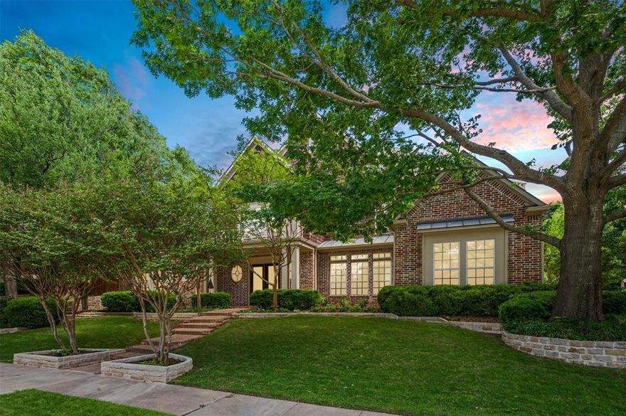 Nestled in the coveted Twin Creeks subdivision, The Vistas, this home sits among winding streets & mature trees with amenities for everyone—golf, an Olympic-size pool, sand volleyball, & scenic trails. The Cape Cod–style drive-up welcomes you with stone-edged flower beds & heritage trees on a .28-acre interior lot, offering subtle treetop views of the golf course from the front door.


The thoughtful floor plan includes a private split arrangement with the primary suite & a guest bedroom downstairs. The primary retreat features a unique see-through fireplace shared between the bedroom & bath, creating a cozy atmosphere in both spaces.

Upstairs offers a game room & media room— the media room with a window can easily serving as a fifth bedroom if needed. The pool table in the game room can convey.

Step outside to your own backyard paradise with remote-controlled porch screens, a waterfall pool with updated equipment, & a very private setting—perfect for relaxing or hosting.

Culinary enthusiasts will appreciate the expansive countertop space, abundant  highly custom cabinetry, pantry, island, & newer appliances in the well-appointed kitchen. A tankless hot water heater replaced, some fresh paint, & a three-car garage with epoxy flooring & storage add comfort and convenience.

Located in highly coveted Allen ISD, with an elementary school within the neighborhood, the home is also near the state-of-the-art Terrell Recreation Center, a 149,000-square-foot facility featuring a fitness center, three-story play structure, batting cages, a gym, & 11 multi-sport courts.

A home designed for everyday living & memorable gatherings in one of Allen’s most sought-after communities.