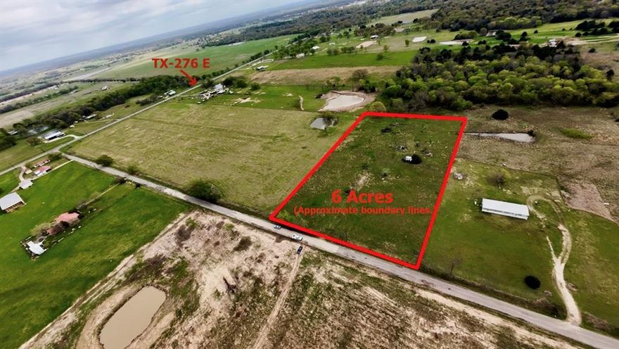 Discover the freedom to create your own vision on this 6-acre tract of Unzoned land located just Outside City Limits!! The possibilities are endless with this lot. Positioned on a paved road just off TX-276, this property offers easy access while maintaining the privacy and space. Utilities are already in place, including water, septic, and an electric meter giving you a major head start and reducing upfront development costs. The land is ready for immediate use, whether you're planning to build now or hold for future investment. Located just minutes from downtown Emory, you’ll have convenient access to local dining, shopping, and everyday essentials while still enjoying country living. Schedule your showing today!