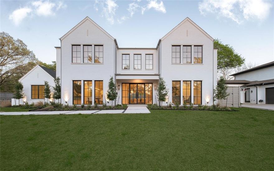 This new construction luxury estate features 5-bed all ensuite on an oversized .37-acre lot in the premier private school corridor. Crafted by Olerio Homes with an open floor plan seamlessly connecting the kitchen to living areas, perfect for entertaining.  Unwind in the lavish primary suite, complete with a spa-like bath and a walk-in closet.  Four additional ensuite beds offer ample space and privacy for all guests. Timeless elegance of custom finishes include marble and quartz countertops, white oak hardwood floors, designer lighting and hardware.  The heart of the home offers a gourmet kitchen, with top-of-the-line stainless appliances, and additional prep kitchen for hosting. Gorgeous curb appeal including a privacy drive and gate to access your 3 car garage. A dedicated study and game room offers abundant space for both work and play. Step outside to the expansive backyard, where you'll find a covered patio with phantom screens, outdoor kitchen and beautifully landscaped grounds.