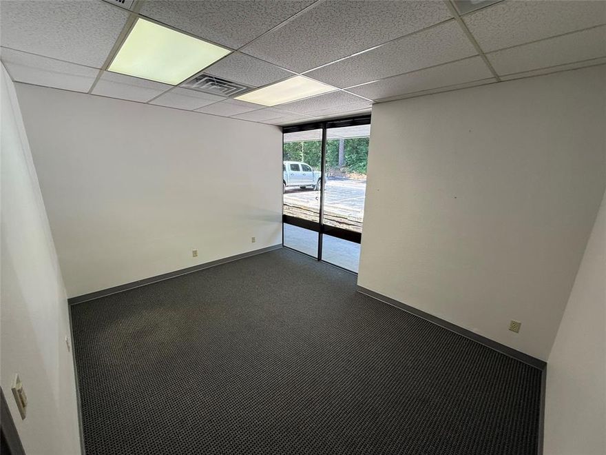 Full service lease available.
Tenant's base rent includes janitorial services and all utilties except for electric.
Multiple suite sizes available.
24-hour badge access.
Central heating and AC.
On-site USPS box.
Surface parking with exterior lighting.