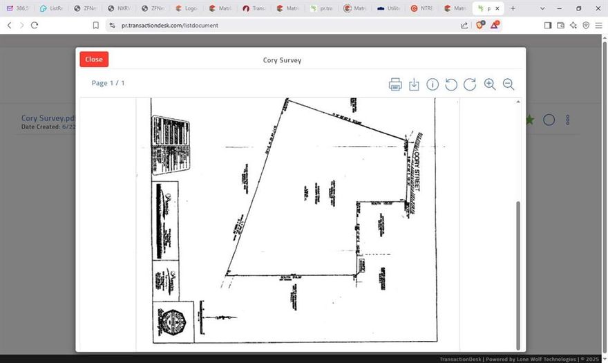 Description: Motivated seller. This residential land covers a little less than 3 acres. Conveniently located within the city limits 151 front road footage with new gate and chain link fence, Close to I-20 and 175 Highway. This property is zone residential would be ideal for a fourplex or 3 single family homes.
Public Driving Directions: From I635 merge onto IH-20 West, then take Us-175 West toward Dallas, take the exit towards Maters Dr., turn left on Maters then left onto CF Hawn 175 Freeway, turn right on Cade Rd., then right on Cory St, the property is on the left. City Services are available on the front road.