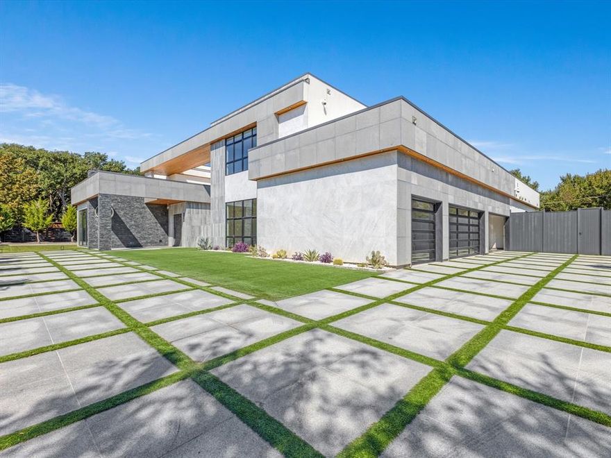 Competitively priced for immediate market response.

A rare modern estate on a private, tree-lined acre in Preston Hollow.

This brand-new residence combines scale, privacy, and high design, with dramatic 12–24 foot ceilings and expansive living spaces finished in marble and premium hardwoods throughout.

Designed for both entertaining and retreat, the home features a private media room with an 8K laser projector, a game room with bar, and a serene primary suite complete with an in-home sauna. Outdoors, enjoy a custom pool and spa with granite decking, a fully equipped outdoor kitchen, and exceptional privacy provided by a tall aluminum fence and over 100 mature trees.

Additional features include European cabinetry throughout, Thermador appliances, energy-efficient lighting, a striking 6’x9’ ceramic pivot entry door, and a granite-paved driveway leading to a 5-car garage with aluminum-glass doors, epoxy floors, and EV charging.

New construction. Exceptional privacy. Priced for decisive buyers