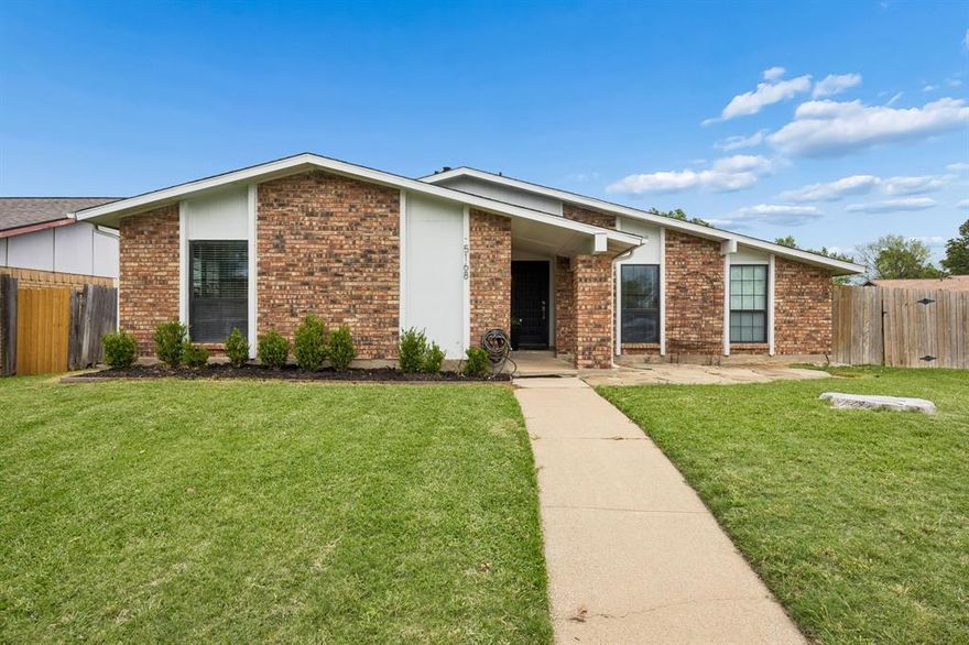 Remodeled modern ranch-style home on a desirable corner lot! This inviting home features an open floor plan filled with natural light, two spacious living areas, a formal dining room, and a versatile flex space ideal for a home office or gym.

The kitchen is designed for entertaining, offering an oversized island with breakfast bar that opens to the secondary living area and an enclosed, screened sunroom overlooking the backyard. Highlights include stainless steel appliances, granite countertops, and custom cabinetry.

Recent updates include luxury vinyl plank flooring throughout and new ceramic tile in the bathrooms. The fully renovated bathrooms feature frameless glass showers, tiled shower walls, mosaic tile accents, and upgraded vanities.

Situated on a large corner lot with a locking storage shed, this home offers both functionality and flexibility. A tenant is currently in place and would like to stay, making this a great investment opportunity, or the tenant can vacate for owner occupancy.