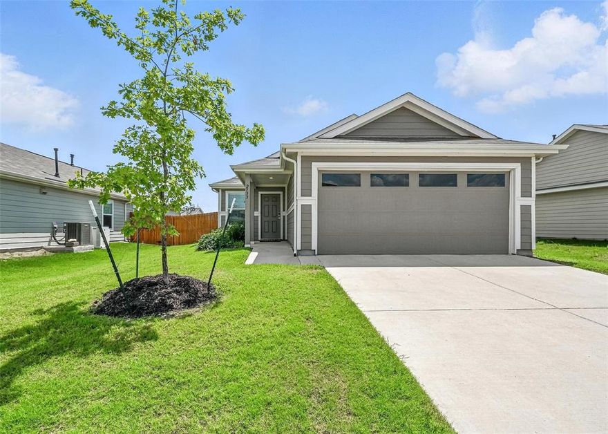 This home features a fully fenced in back yard, upgraded kitchen with a gas range, remote controlled ceiling fans in each room, epoxied garage floor, app and remote controlled garage door as well as phone app controlled front door locking technology. The neighborhood amenity center provides access to a pool over the summer, a neighborhood park and walking trails. Conveniently located near Eagle Mountain Lake and Twin Points Beach! Contact us today for an application and tour!