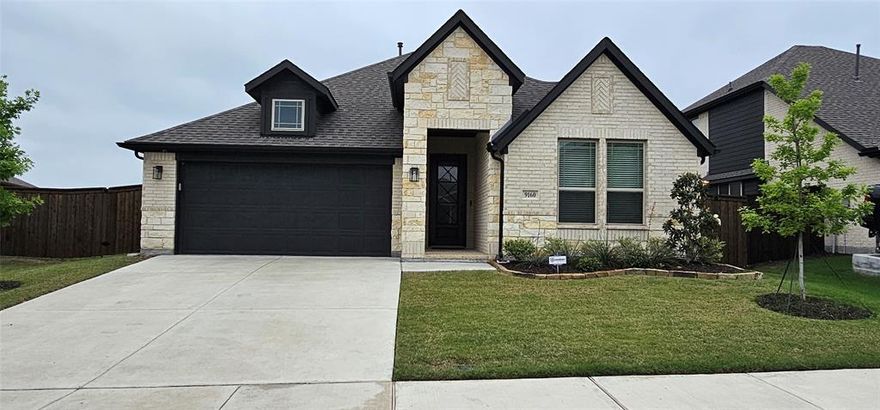 Elevated living meets everyday comfort in this beautifully designed 4-bedroom home, perfectly positioned in one of Fort Worth’s most sought-after communities. From the moment you step inside, you’re greeted by soaring ceilings, an open-concept design, and rich vinyl plank flooring that brings both warmth and durability to the space. Designed for gathering and entertaining, the kitchen features striking dark cabinetry, a generous island, and a gas range—flowing seamlessly into the expansive living area anchored by a cozy stone gas fireplace. The layout feels both open and intentional, offering the ideal balance of connection and comfort. Step outside and you’ll immediately notice what sets this home apart—an oversized backyard, paired with a sleek epoxy-coated patio perfect for outdoor entertaining or quiet evenings under the Texas sky. The epoxy-finished garage adds a polished, high-end touch, bringing modern convenience to your daily routine. Every detail has been thoughtfully considered to offer a move-in ready experience that stands above the rest. If you’ve been searching for a home that combines elevated finishes, functional design, and a standout lot—this is the one that delivers. Experience the difference for yourself.