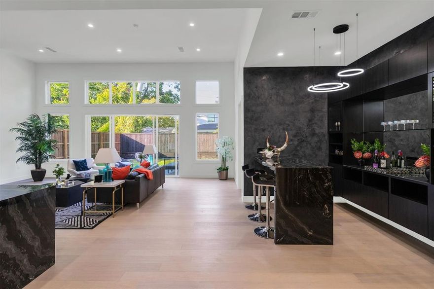 Be the first to lease this grand, modern new construction home designed and built by BPV Homes, situated on a private 0.2-acre lot with a pool in Midway Hollow, conveniently located near Dallas' Private School Corridor.

Step into this stunning transitional design featuring a smart open floor plan that flows effortlessly from room to room.

The 1st floor showcases a chef's kitchen connected to formal dining through a butler pantry, while also opening to the living area and outdoor patio—perfect for entertaining or enjoying an indoor-outdoor lifestyle.

The private primary bedroom suite includes a luxurious double shower, dual vanities, a freestanding tub, an oversized closet, and convenient pass-through access to the laundry room. A home office or guest room with an en-suite bath, along with a half bath, completes the first floor.

Upstairs, retreat to a spacious loft, a separate game room, and three additional oversized bedrooms, each with its own en-suite bath. A second laundry room adds extra convenience, ensuring plenty of space and comfort for everyone to enjoy their new home!