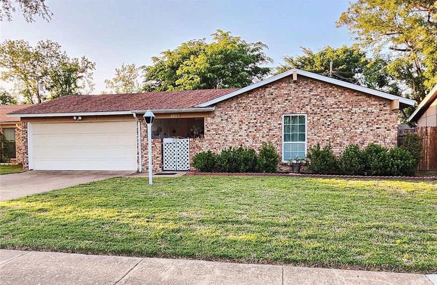 Welcome to this beautifully maintained home located in a quiet and established neighborhood — the perfect opportunity for first-time buyers, downsizers, or anyone looking for a move-in ready property with major updates already completed.

This charming residence offers a warm and inviting layout with thoughtful upgrades throughout. The kitchen features a newer gas stove installed in 2023, creating the perfect space for cooking, entertaining, and everyday living. Both bathrooms have been tastefully remodeled with porcelain sinks and beautifully tiled showers, adding a modern touch to the home’s timeless appeal.

Major updates include energy-efficient windows installed in 2016, a new AC system installed in 2022, a brand-new roof completed in 2024, and a new hot water heater installed in 2025, providing comfort and peace of mind for years to come.

The garage offers exceptional flexibility with double front-door access and an additional rear entry door, ideal for extra storage, workspace, hobbies, or convenient backyard access.

Step outside and enjoy the peaceful surroundings from your patio while imagining all the possibilities this home has to offer. Lovingly cared for and truly move-in ready, this property combines comfort, functionality, and value in one exceptional package. Schedule your private showing today and come see everything this home has to offer.