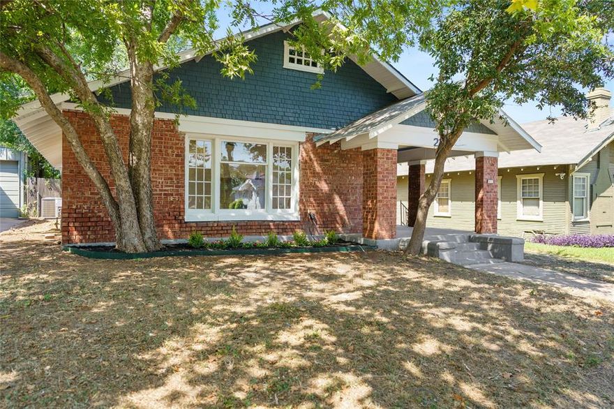 Welcome to 2206 Irwin St in the charming Mistletoe Heights neighborhood of Fort Worth and zoned for Lily B Clayton Elementary! This beautifully updated 2 bed, 2 bath home boasts modern light floors, stunning tile work, fresh paint, and stylish light fixtures throughout. The spacious detached garage adds convenience and versatility and could be finished into an apartment. Enjoy a blend of historic charm and contemporary comfort in this delightful property. Don’t miss out on making this your new home!