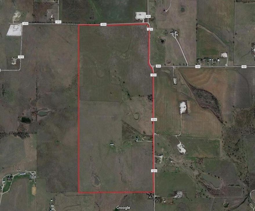 NEW ON MARKET!
FAST GROWING AREA IN JOHNSON COUNTY  Less than 5 minutes to Chisholm Trail and 1 minute to Hwy 171.
NEW Developments coming soon nearby. Property has just under 7,000 ft of paved CR 1010 frontage!
There is an 8 inch JCSUD water line that runs parallel across the road on the North side of this acreage, property has Ag exemption and 2 very nice tanks for livestock.  Fenced and cross fenced 6 strand barbwire 
Grain Silos can stay or go.  Cell tower on North East Corner of property 
Minerals are available, No Mobiles,  Site built homes only  Minimum 1500 sf.