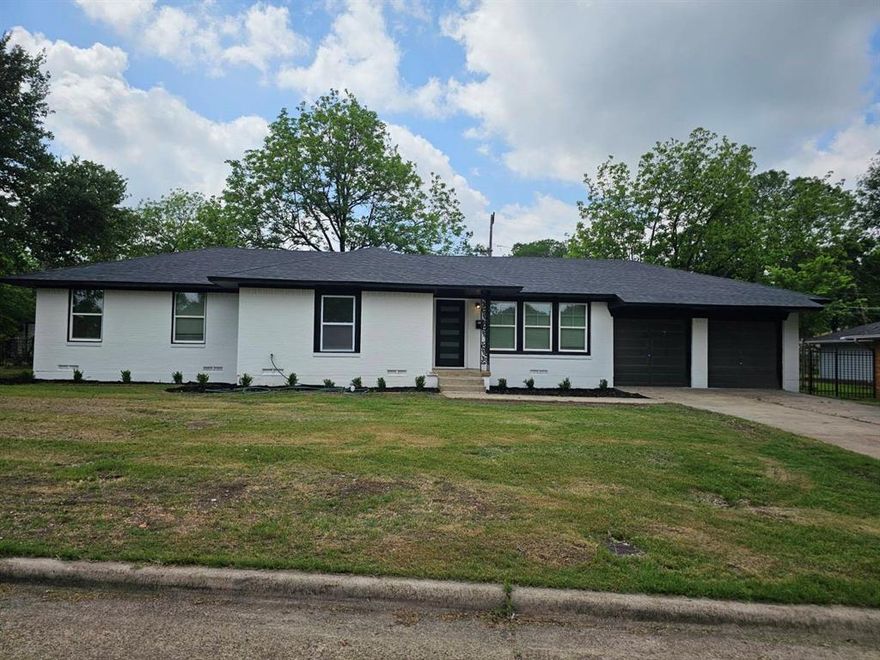 INCENTIVE:  $10,000 Seller credit available for buyer to use towards closing costs. This one is a beauty! Come take a look at this newly remodeled gem. It boasts 4 large bedrooms and 3 full baths. This is not your typical remodel job. There is new insulation, sheetrock, plumbing, paint, electrical wiring, light fixtures, roof, hvac ducts, a 5 Ton Trane unit, and wood floors throughout. The primary bedroom is huge! The spacious backyard is perfect for entertaining. Stop by and take a look. You won't be disappointed. This diamond will not last long.