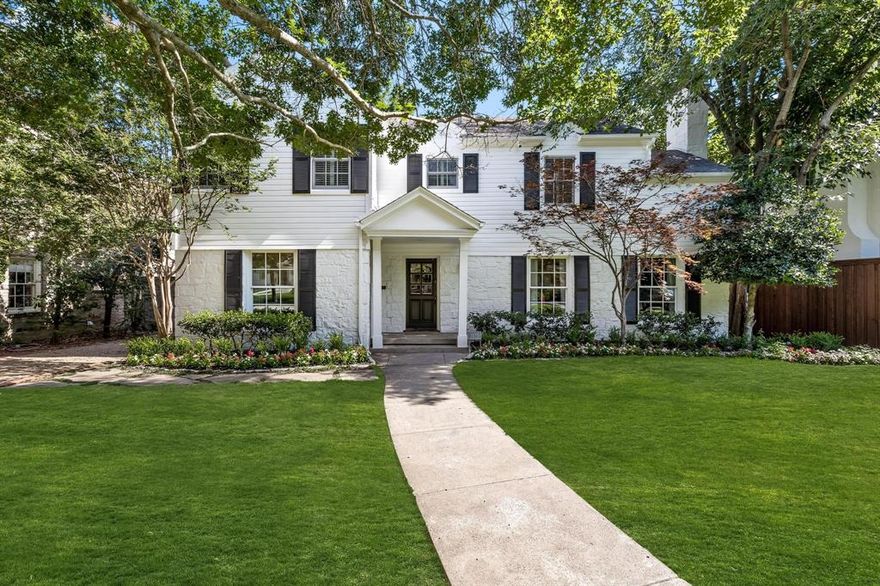 Classic traditional in sought-after Boone Elementary.  A generous 70x160 lot, located on a picturesque tree-lined street, this home is a marvelous find. The timeless entryway leads to a polished formal living room, inviting office or den and stately dining room. The kitchen, equipped with 48” Wolf range, double dishwashers, wine fridge, ice maker, stainless steel KitchenAide appliances, granite counter tops, pantry with full size fridge and breakfast area overlook a bright family room with French doors leading to the deck and grassy yard. 

The second story has 3 sizable bdrms, 2 full baths, along with an addition of a private primary suite with large ensuite bath, walk-in closet, office and utility room built by Ellen Grasso & Sons in 2014. Once in the backyard, make your way to the spacious guest quarters-MIL suite above the garage complete with kitchen, living room, 1bd, full bath and laundry suitable for an extended stay from family or friends. Make this idyllic home yours today!