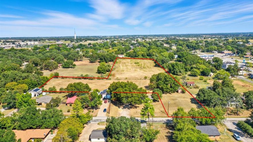 Great opportunity to own over 6 acres inside Springtown city limits. Prime location—just a 1-minute drive to Springtown Square. This private lot offers endless possibilities: build your dream home, create a small development, or enjoy rural living with room for animals. Ideal for investors, developers, or buyers seeking expansive land in a convenient, well-connected community.