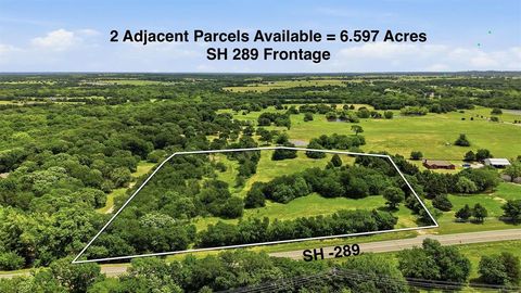 Photo of 6.597 Acres Hwy 289 Highway, Pottsboro, TX 75076 (MLS # 21262246)