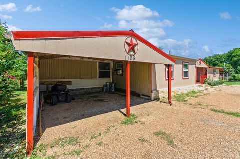 A home in Cleburne