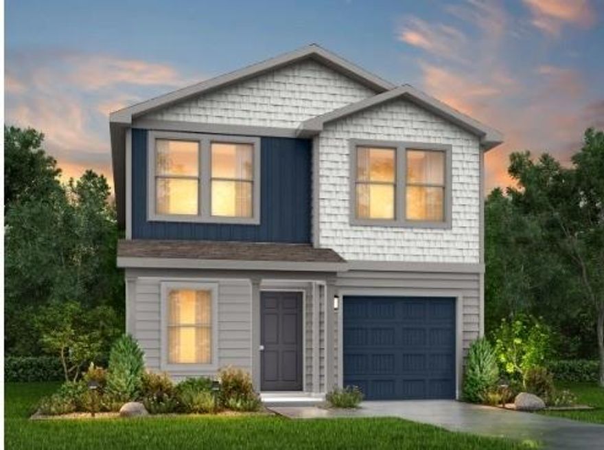 MLS# 21124617 - Built by NHC - Mar 2026 completion! ~ The Redwood Plan from our Freedom Series delivers spacious comfort and smart design, ideal for modern living. This 2-story home offers 4 bedrooms, 2.5 bathrooms, a 1-car garage, and 1,802 square feet of thoughtfully crafted living space.  As you step inside, you’ll pass a versatile flex room, perfect for a home office or playroom, and a conveniently located half bathroom. The hallway opens to a bright and airy living area where the kitchen, complete with an island, overlooks the dining area and family room, creating the perfect backdrop for entertaining.  The stairs, located in the family room, lead to the upper level. Here, you’ll find the private primary suite, complete with a bathroom and walk-in closet. Three additional bedrooms, a full bathroom, and the conveniently located laundry room complete this level, ensuring functionality for your daily routines.