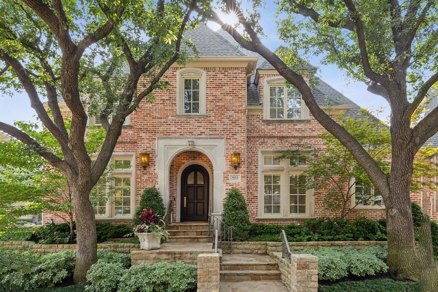 Located within the exclusive gated community of Cambridge Place in North Dallas, this beautifully updated traditional residence offers timeless style, spacious elegance, and exceptional functionality. Positioned on a premium corner cul-de-sac lot in a sought-after zero lot line enclave, this home blends sophistication with everyday comfort.
Boasting 4 bedrooms and 2 dedicated offices, the thoughtfully designed floor plan includes a spacious downstairs primary suite featuring custom built-ins and a spa-inspired bath with dual vanities, a luxurious soaking tub, separate shower, and generous his-and-hers walk-in closets. An additional downstairs bedroom offers ideal space for guests or multigenerational living.
Windows on both sides of the home floods the space with natural light. The vaulted living room flows seamlessly into the gourmet kitchen and casual dining area, ideal for both everyday living and entertaining. The chef’s kitchen showcases Taj Mahal quartz countertops, dual ovens, gas cooktop, built-in refrigerator, abundant cabinetry, and a large breakfast bar. 
Upstairs, you’ll find two more bedrooms and a flexible living area—perfect as a media room, play space, or home gym. The expansive utility room on the main level includes built-ins, a sink and room for a second refrigerator while providing ample storage and convenience. The home also features a full house generator.
Outside, enjoy year-round entertaining in the private backyard oasis featuring a sparkling pool and spa, along with a covered patio for dining al fresco.
Convenient location for commuting both North to Legacy West as well as South to Downtown.
A rare opportunity to own a move-in ready home in one of North Dallas’s most desirable gated communities—schedule your private tour today.