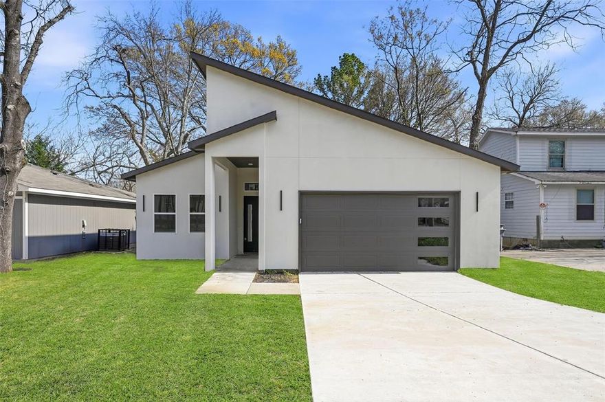 No HOA and 0% Down Payment! Step into this modern, luxurious new build just 17 minutes from Downtown Dallas! With over $40,000 in premium upgrades, this 4-bedroom, 2.5-bath home offers the perfect blend of style, comfort, and convenience. Built on a 50-foot lot, this home features a sleek contemporary design that stands out with clean lines, high-end finishes, and an open-concept layout. The spacious interior is ideal for entertaining or relaxing, with abundant natural light and designer touches throughout. Whether you're a first-time homebuyer, an empty nester, or a young professional looking to be close to the city, this home delivers unmatched value and modern charm in a rapidly growing area. Don’t miss your opportunity to own a piece of luxury in Dallas. Schedule your tour today!