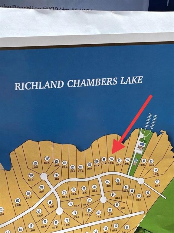 Lot 98 The Landings on Richard Chambers Lake