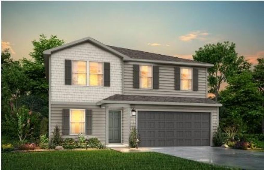 MLS# 21120810 - Built by NHC - Mar 2026 completion! ~ The Madison Plan from our Liberty Series combines style and functionality in a layout that maximizes space for your family’s needs. This 2-story home features 5 bedrooms, 3 bathrooms, a 2-car garage, and 1,804 square feet of well-designed living space.  As you step inside, you’ll find a main-level bedroom and a full bathroom, offering a convenient option for guests or a home office. Beyond that, the home opens up to a bright and airy living area, where the family room, dining area, and open kitchen with a central island come together seamlessly to create a welcoming space for entertaining and everyday living. Stairs located in the family room lead to the upper level.  Upstairs, the primary suite serves as a private retreat, complete with an en suite bathroom. The upper level also includes three additional bedrooms, another full bathroom, and a conveniently located laundry room to simplify daily tasks.