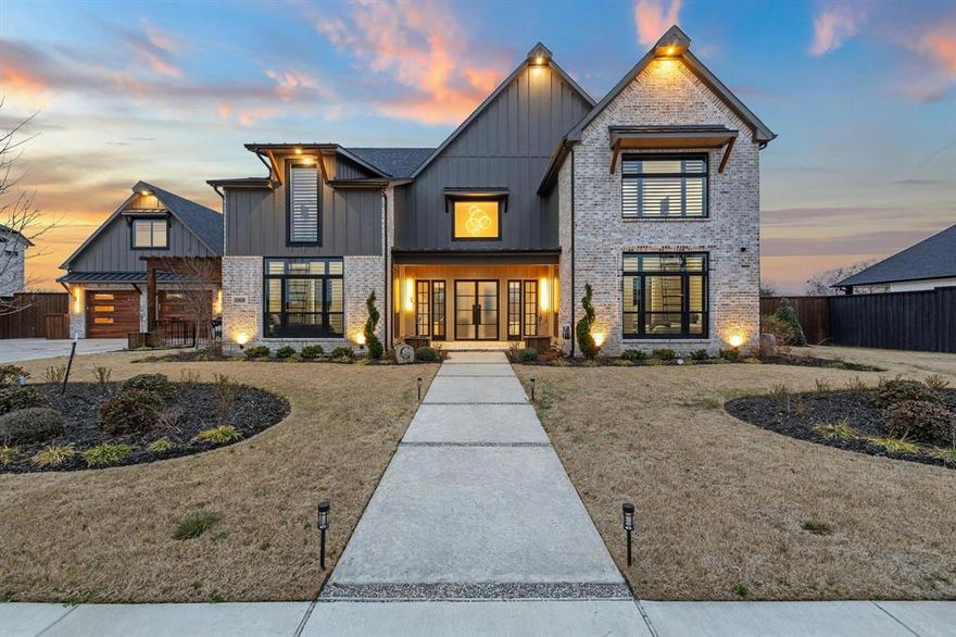 Welcome to 1002 Tokala St. Caddo Mills, TX 75135

This exceptional 3-bedroom, 4-bath custom home sits on just over one acre. The primary suite serves as a private retreat, featuring two oversized walk-in closets and a beautiful luxury bath with a freestanding soaking tub and an expansive glass-enclosed shower with dual fixtures. Two secondary bedrooms offer private loft spaces, walk-in closets, and full en-suite baths.

Beautiful hardwood floors flow through the main living areas, complemented by soaring ceilings, custom lighting, and expansive windows. The chef’s kitchen showcases custom cabinetry, a large island, professional-grade appliances, propane range and a hidden 9'x7' walk-in pantry. A bonus room above the garage offers additional living space ideal for a media room, game room, or home office.

The oversized garage has room for all your toys or home gym, epoxy flooring, large utility sink, storage closet and access to an in-ground storm shelter. 

Outdoor living here truly sets this home apart starting with the covered patio. The swimming pool and spa features gorgeous tile detail, cascading waterfalls and an expansive deck and tanning ledge.