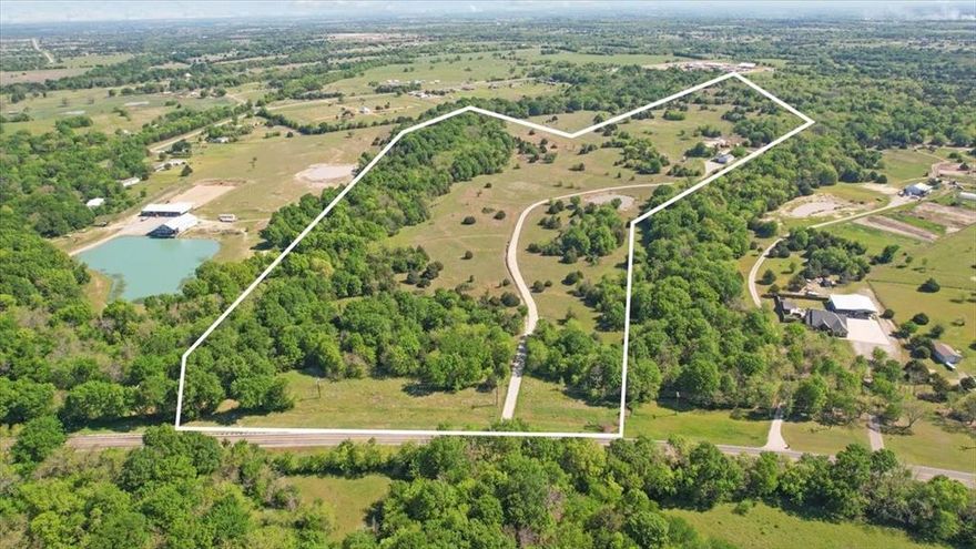 68.5 Acres Near Farmersville TX, Workshop, Pond & Prime Growth Location Near Hwy 380 & future Outer Loop.
Location and opportunity define this 68.52± acre, AG exempt, tract in Hunt County, TX near Farmersville, in a high-growth North Texas corridor. Positioned approximately 4 miles north of US Highway 380 and the future 380 bypass, and about 3 miles west of the planned Collin County Outer Loop, this property offers strong access to the McKinney National Airport, Greenville, and the Sherman technology corridor.
Near the FM 36 and FM 2194 intersection, the property benefits from estimated traffic counts of up to 3500 vehicles daily, providing accessibility while maintaining the quiet rural setting buyers seek. Just minutes to historic downtown Farmersville and near the Chaparral Trail for horseback riding and hiking.
This unincorporated tract with no HOA and no city taxes is ideal for a ranch, barndominium, homestead, recreational, or long-term investment. The land features a mix of pasture and mature trees, an established pond, and a seasonal creek along the north boundary, supporting livestock and wildlife.
Improvements include a 30x50 workshop with electric, AC, heat, water, spray form insulted walls. bathrooms, bedrooms, loft, plus a covered RV setup (~29 ft peak) for immediate use and 3 additional 50 amp RV plugs. An existing 6 inch water line at the road adds development potential. Soils primarily Crockett loam, suitable for farming and grazing.
Location is important and you are positioned for growth, access, and long-term value. Graphic boundary is approximate. Information deemed reliable but Buyer should perform diligence. Hunt County TX land, Farmersville TX acreage, land near McKinney TX, North Texas ranch land, FM 36 frontage, land near Highway 380 bypass, Collin County Outer Loop investment, Texas land with workshop, acreage with pond, AG exempt land Texas, no HOA land Texas, barndominium land North Texas, homested land Hunt County, Chaparral Trail