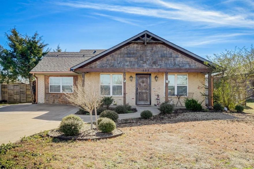 Back on the market due to no fault of the seller! Inspections were never done, buyer didn't perform. Welcome to 405 W Hubbard Rd, a charming home nestled in the peaceful countryside of Nevada, TX! This 3-bedroom, 2-bathroom + an office property offers the perfect blend of country living and modern convenience. The open-concept layout features a spacious living area, a well-appointed kitchen with ample storage, amazing raw edge countertops and a cozy dining space. Don't miss stepping out into your backyard oasis complete with a comfortable outdoor patio space perfect for gathering and entertaining. The shop has a covered patio so you can keep the party going even when it's raining. Beyond the patio and shop is ample yard space for activities and at the back of the property is the greenhouse and chicken yard of your dreams. There is truly something for everyone at this property! Situated on a generous lot, this home provides plenty of outdoor space for entertaining, gardening, or simply enjoying the tranquility of nature. With easy access to nearby schools, shopping, and Lake Lavon, this home is ideal for those seeking a relaxed lifestyle without sacrificing convenience.